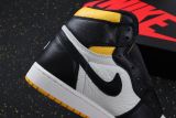 Air Jordan AJ1 Retro prohibits resale of black yellow 861428-107