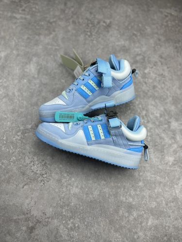 Bad Bunny x adidas Forum Low 蓝精灵 蓝兔GY9693