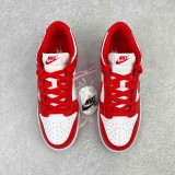 Nike Dunk Low “University Red”SB 白红 CU1727-100
