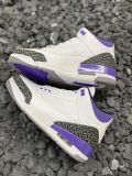Air Jordan 3 Retro Dark lris2022恶人紫 CT8532-105