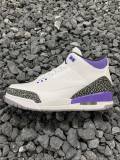 Air Jordan 3 Retro Dark lris2022恶人紫 CT8532-105