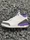 Air Jordan 3 Retro Dark lris2022恶人紫 CT8532-105