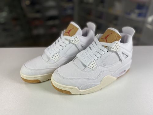Air Jordan 4 White Levis 李维斯联名 白丹宁 AO2571-100