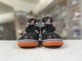 Air Jordan 4  Starfish 黑色 海星橙 浅烟灰 网格系CW7183-100