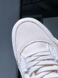 Air Jordan 4 Retro Canvas  AJ4系列 米白帆布DQ4909-100