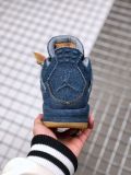 Levi's x Air Jordan 4 “Denim”李维斯牛仔蓝AO2571-401