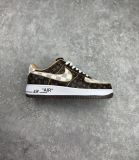 路易威登Louis Vuitton x Nike Air Force 1'07 LV8 Low Damier Azur/Brown/LV Monogram 空军一号休闲运动板鞋MS1211