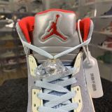 Air Jordan 5 LightSkyBlue/Red Trophy Room联名 冰蓝CI1899-400