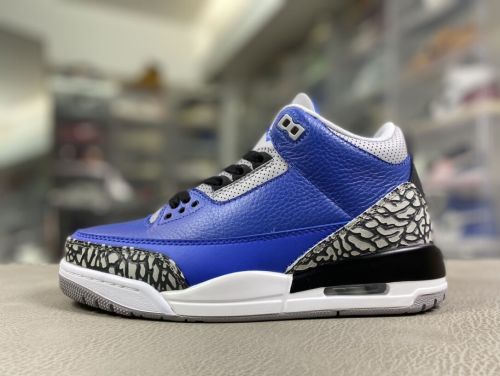 Air Jordan 3 Blue Cement 皇家蓝 水泥灰CT8532-400
