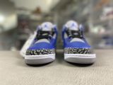 Air Jordan 3 Blue Cement 皇家蓝 水泥灰CT8532-400