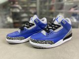 Air Jordan 3 Blue Cement 皇家蓝 水泥灰CT8532-400