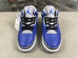 Air Jordan 3 Blue Cement 皇家蓝 水泥灰CT8532-400