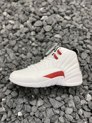 Air Jordan 12 Twist White University Red CT8013-106