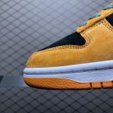 NIKE Dunk SB Low   Ceramic   丑小鸭 黑橙麂皮 低帮运动休闲滑板鞋 DA1469-001