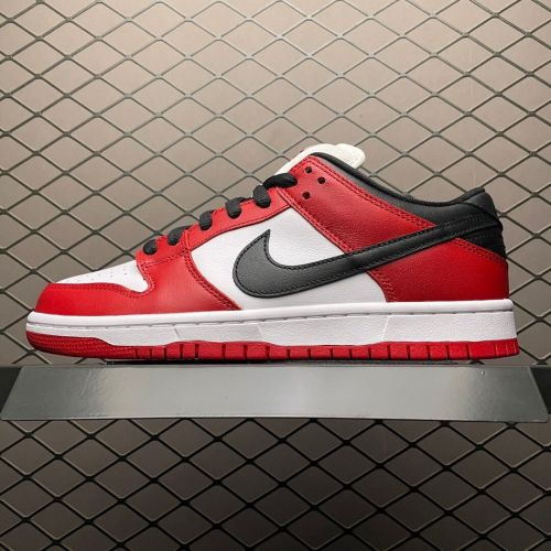 NIKE SB Dunk Low PRO   Chicago   芝加哥 低帮运动休闲板鞋 BQ6817-600