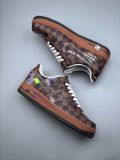 路易威登Louis vuitton ×Nike Air Force 1 Low 07 棕色空军一号6A8PYL-001