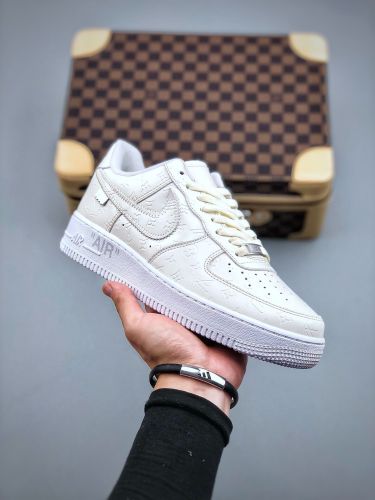 路易威登Louis vuitton ×Nike Air Force 1 Low 07 白色空军一号LV3369-100