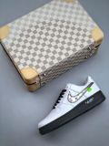 路易威登Louis vuitton ×Nike Air Force 1 Low 07 黑白空军一号LV3369-101