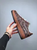 路易威登Louis vuitton ×Nike Air Force 1 Low 07 棕色空军一号6A8PYL-001