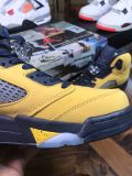 Air Jordan 5 AJ5 Michigan Black yellow 3M Reflective Tokyo limited CQ9541-704