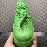 OFF-WHITE X NIKE Air Force 1   Green   OW联名空军一号低帮 绿色博物馆 DX1419-300