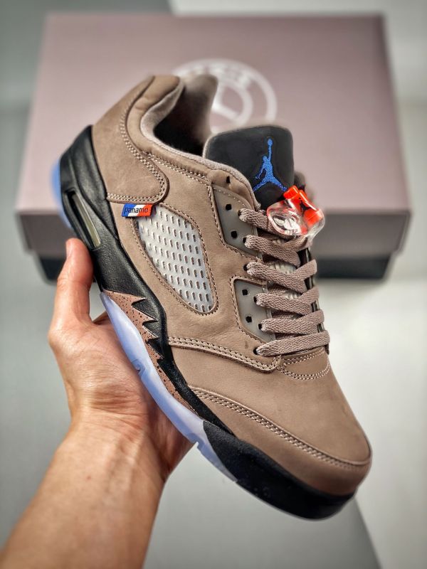 Air jordan 5 retro low psg 低帮 灰蓝大巴黎联名 dx6325-204