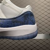 Air Jordan 11 Low SE   Navy Snakeskin   AJ11乔11 男子文化篮球鞋 蓝蛇纹 CD6846-102