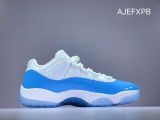 Air jordan 11 low  unc  AJ11复刻北卡蓝528895-106