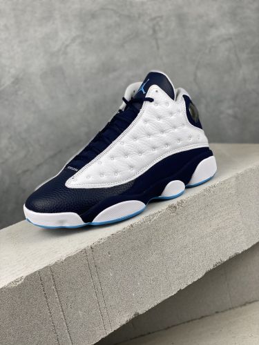 Nike Air Jordan 13 XIII Dark Powder Blue AJ13代复古中帮文化休闲运动篮球鞋414571-144