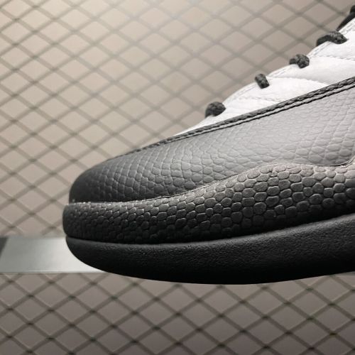 Air Jordan 12 Gold Clasp BLACK and White CT8013-170