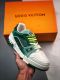 Louis Vuitton Trainer Sneaker Low休闲运动文化百搭篮球板鞋白绿