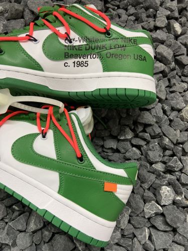 Nike Dunk PineGreen 低帮/OW联名/绿白 CT0856-100