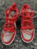 Nike Dunk University Red 低帮/OW联名/红灰 CT0856-600
