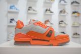 路易威登Louis Vuitton Trainer Sneaker Low橙色休闲运动文化百搭篮球板鞋
