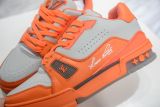 路易威登Louis Vuitton Trainer Sneaker Low橙色休闲运动文化百搭篮球板鞋