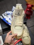 Off-White x Air Jordan 4   Cream/Sail CV9388-100