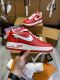 路易威登Louis Vuitton x Nike Air Force 1联名款 空军一号低帮休闲运动板鞋白红