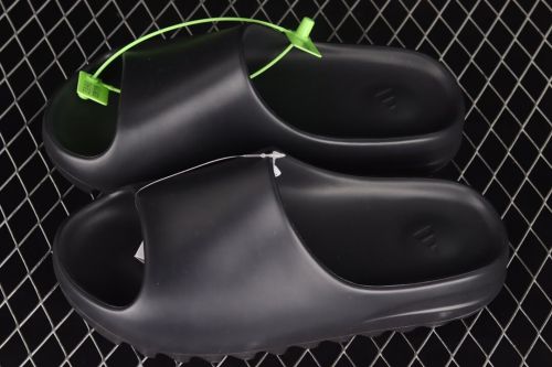 Adidas originals Yeezy Slide 休闲拖鞋 黑色 FX0495