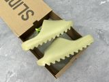 Adidas originals Yeezy Slide 休闲拖鞋 豆绿色 FX0494