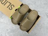 Adidas originals Yeezy Slide 休闲拖鞋 咖啡灰色 FV8425