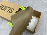 Adidas originals Yeezy Slide 休闲拖鞋 咖啡灰色 FV8425