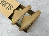 Adidas originals Yeezy Slide 休闲拖鞋 军褐色 GW1931
