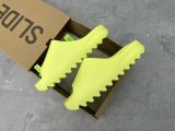 Adidas originals Yeezy Slide 休闲拖鞋 荧光绿色 GX6138