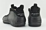 Nike Air Foamposite Pro 喷泡系列篮球鞋/蚊香喷 黑色 联名款DJ7952-001