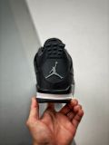 Air Jordan 4 Retro Black Canvas AJ4代中帮复古休闲运动文化篮球鞋“酷黑丹宁”DH7138-006