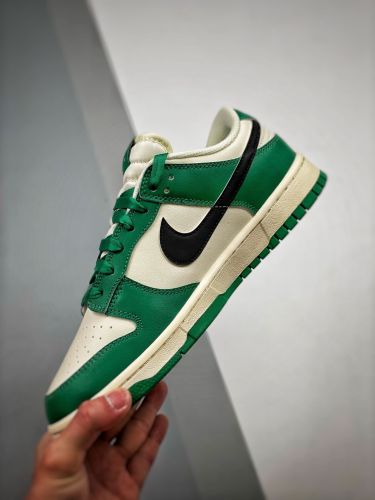 Nike SB Dunk Low SE  Lottery 绿白色 彩票DR9654-100