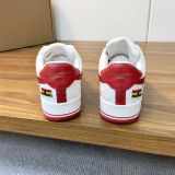 路易威登Louis Vuitton x Nike Air Force 1联名款 空军一号低帮休闲运动板鞋白红