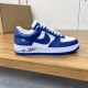 路易威登Louis Vuitton x Nike Air Force 1联名款 空军一号低帮休闲运动板鞋白蓝