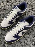Nike Dunk Midnight Navy and White 低帮/女款/海军蓝/做旧/亚丽桑那 DD1503-115