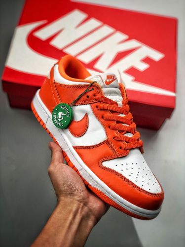 Nike Dunk Syracuse 低帮/白橙/雪城大学 CU1726-101